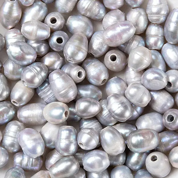 50Pcs Large Hole Pearl Beads
