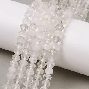 Natural Quartz Crystal Beads Strands