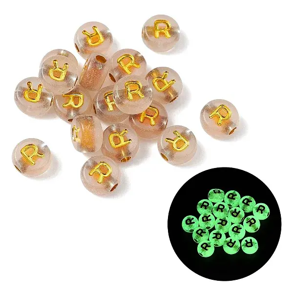 Luminous Transparent Acrylic Beads