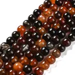 Natural Striped Agate/Banded Agate Beads Strands