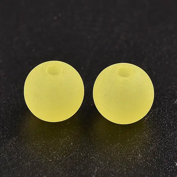 Transparent Acrylic Ball Beads
