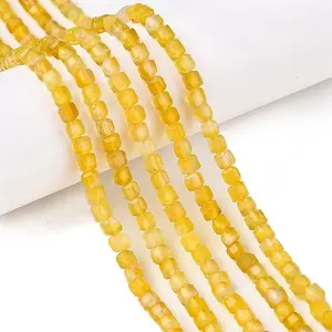 Dyed Natural Agate Beads Strands