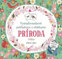 Príroda (Vymaľovankové pohľadnice s obálkami) - Rebecca Jones - kniha z kategorie Pro děti