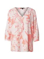 COMMA Blúzka  staroružová / biela