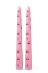 Dekorativní svíčka Rice Cherry Love 20,5 x 2,5 x 4,5 cm 2-pack