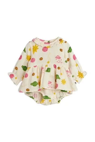 Bavlněné kojenecké body Mini Rodini Space