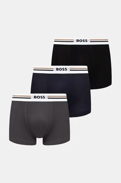 Boxerky BOSS Trunk 3P Revive 3-pack
