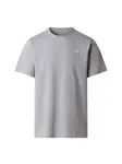 THE NORTH FACE Tričko 'Evolution Simple Dome'  sivá / biela