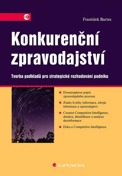 Kniha: Konkurenční zpravodajství od Bartes František
