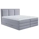 MID.YOU POSTEL BOXSPRING, 200/220 cm, šedá