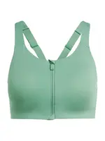 ADIDAS PERFORMANCE Športová podprsenka 'Impact Luxe'  pastelovo zelená / čierna