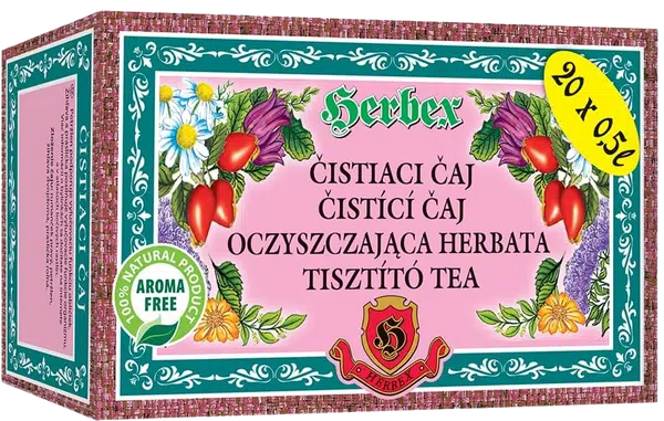 HERBEX Čaj čistící (ledvinový) sáčky 20 x 3 g