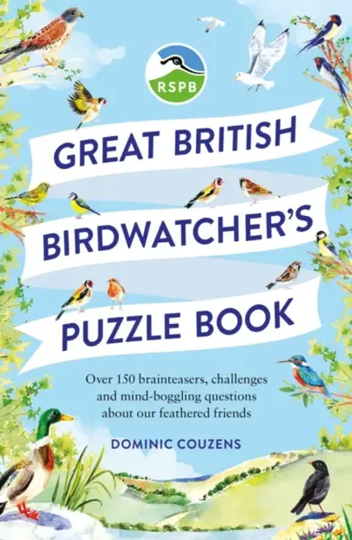 RSPB Great British Birdwatcher's Puzzle Book - Dominic Couzens, Dr Gareth Moore, RSPB