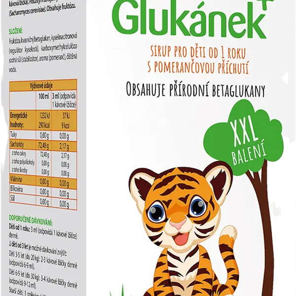 BETAGLUKAN Glukánek sirup pro děti 250 ml