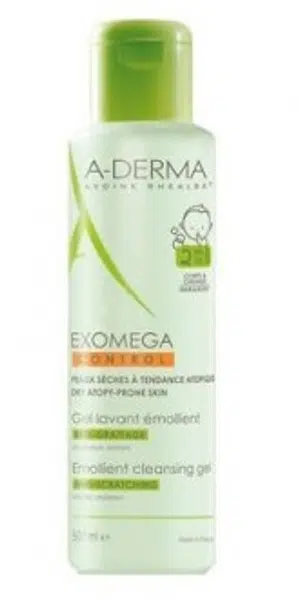 A-DERMA Exomega CONTROL Zvláčňující mycí gel 2v1 500 ml
