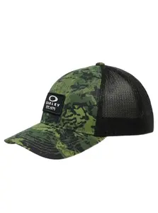 Oakley kšiltovka Patch Trucker Tiger Camo Green | Zelená | Velikost One Size | 100% bavlna