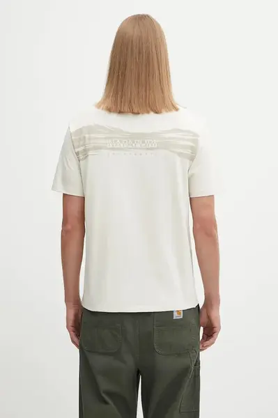 Bavlněné tričko Napapijri S-Back Graphic