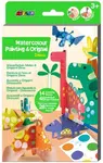 Vybarvi si origami Dinosauři