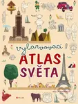 Vybarvovací atlas světa - Guilia Lombardo (ilustrátor) - kniha z kategorie Omalovánky
