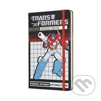 Moleskine - zápisník Transformers Optimus Prime (limitovaná edícia, stredný, linajkovaný)