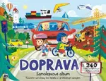 Doprava - Samolepkové album - kniha z kategorie Samolepky