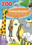 Vymaľovanky so samolepkami - ZOO (A4) - kniha z kategorie Omalovánky