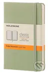 Moleskine - zelený zápisník (malý, linajkovaný)
