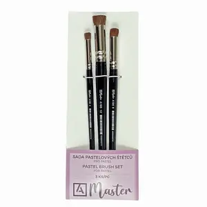 Sada pastelových štětců Master A185 3ks