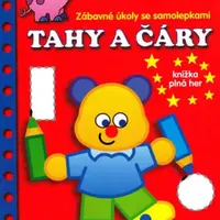 Zábavné úkoly se samolepkami-Tahy a čáry