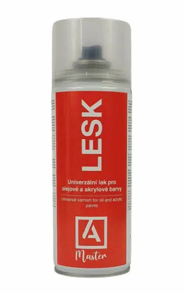 Univerzální lak Master pro olej a akryl lesklý 400ml