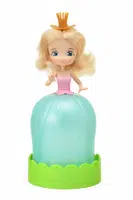 Panenka princezna květinová víla plast pevné tělo