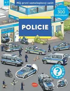 Můj první samolepkový sešit – POLICIE - Oliver Kockmann