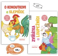 O kohoutkovi a slepičce/ Zvířatka a loupežníci - Renáta Frančíková