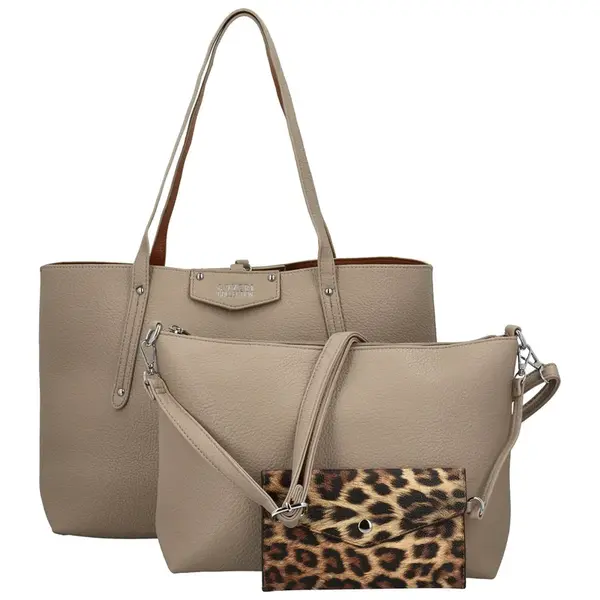 Dámsky set kabeliek taupe - Coveri Gergana