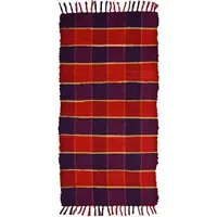 TKANÝ KOBEREC, tmavě červená