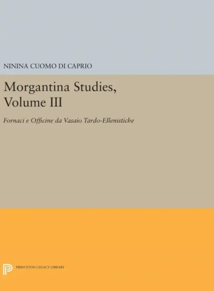 Morgantina Studies, Volume III - Ninina Cuomo di Caprio