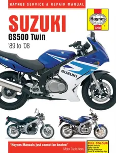 Suzuki GS500 Twin (89 - 08) Haynes Repair Manual - Haynes Publishing