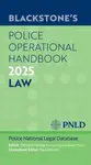 Blackstone's Police Operational Handbook 2025 - Dr Mark  Hartley, Mr Paul Ozin KC