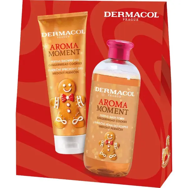 Dermacol Aroma Moment Gingerbread Cookies dárková sada ve vánočním stylu