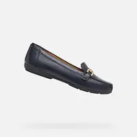 Dark Blue Women's Geox Annytah Loafers - Women's