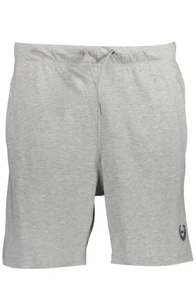 GIAN MARCO VENTURI MEN'S SHORTS GRAY