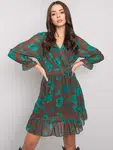Dress-DHJ-SK-12220-3.51P-brown