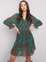 Dress-DHJ-SK-12220-3.51P-brown