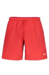 Červené pánske kúpacie kraťasy FILA