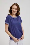 Marisse Women's Blouse L-Ts-4366 D.Violet