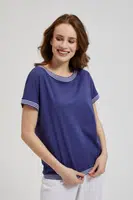 Marisse Women's Blouse L-Ts-4366 D.Violet