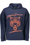 PLEIN SPORT SWEATSHIRT WITHOUT ZIP MEN BLUE
