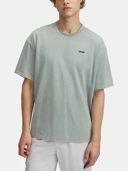Men's T-shirt Under Armour UA M HW OS LOGO WASH SS - Men's
