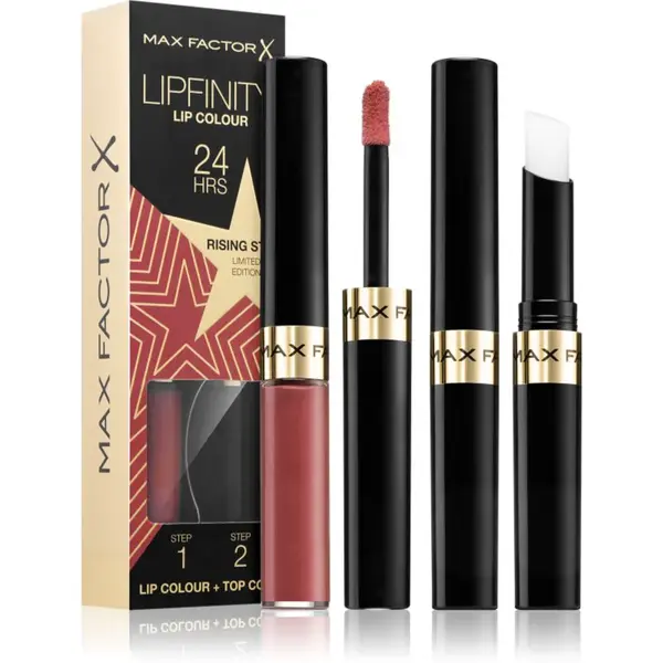 Max Factor Lipfinity Rising Stars dlouhotrvající tekutá rtěnka s balzámem odstín 090 Starstruck 1 ks