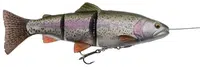 Savage gear gumová nástraha pstruh 4d line thru trout ss rainbow-20 cm 93 g